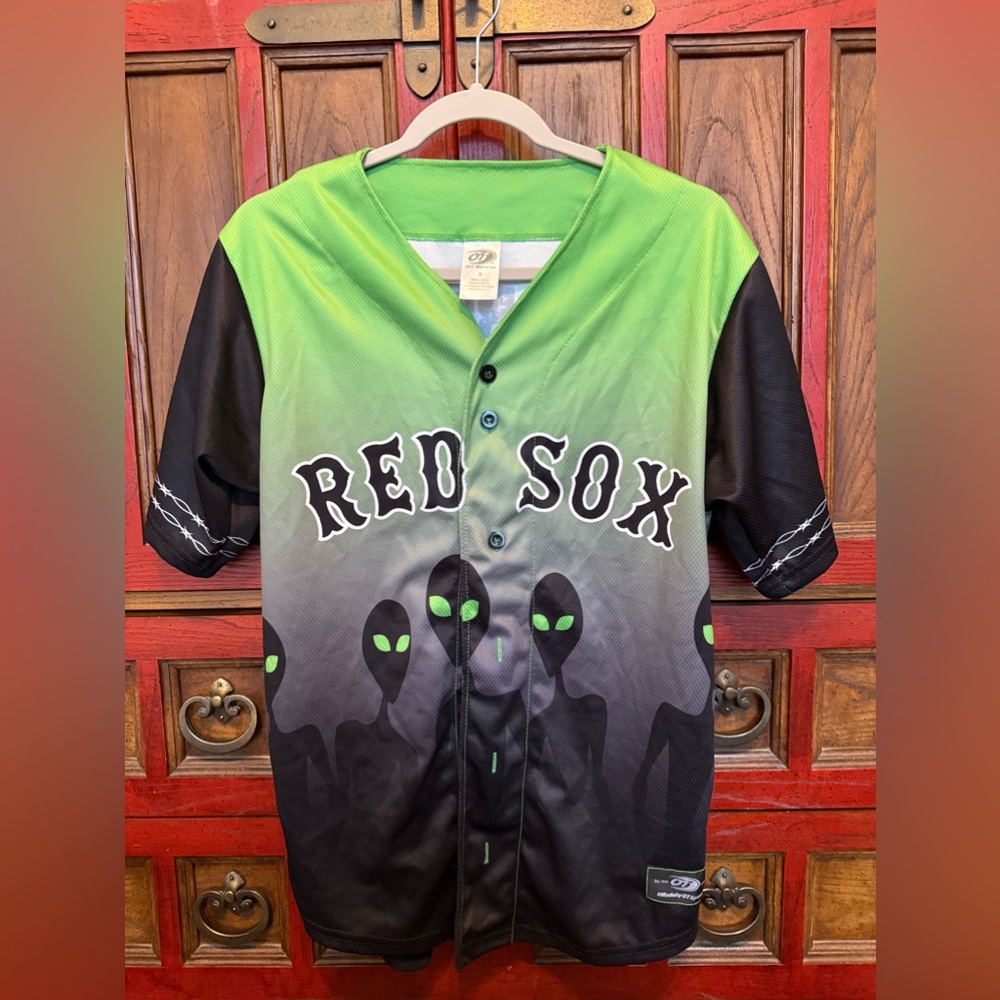 Area 51 Red Sox Baseball Jersey